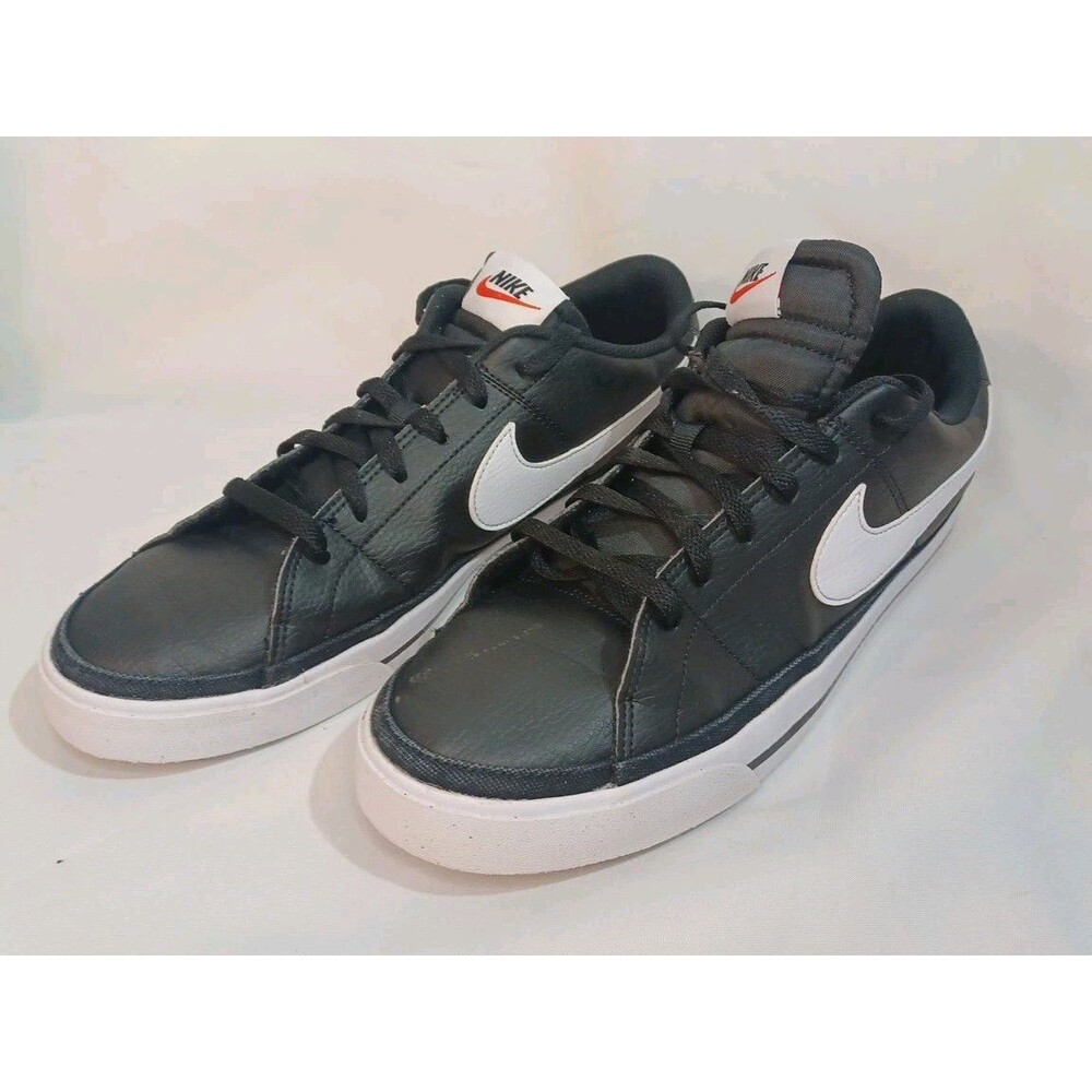 Nike Court Legacy Suede Sneakers Black DH0956-001 Men's Size 11.5